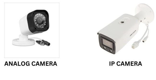 Analog CCTV Cameras vs IP CCTV Camera